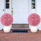 Faux Purple Eucalyptus Decorative Balls with 7 Layers Leaves for Backyard Porch Garden and Wedding